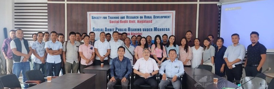 District Level Social Audit Public hearing held at Kohima
